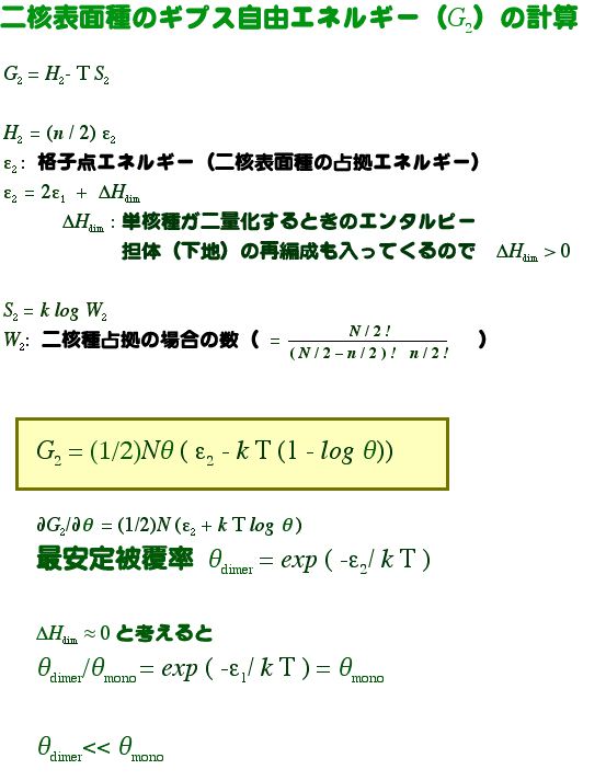 自己構築表面酸化物の熱力学